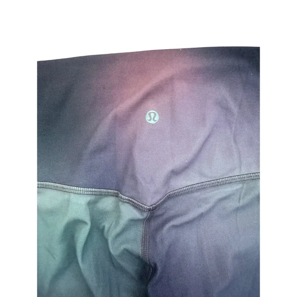 Lululemon Align High Rise 23" Ombre Leggings Size 4 Purple Grey Yoga Athlesiure - Picture 3 of 5